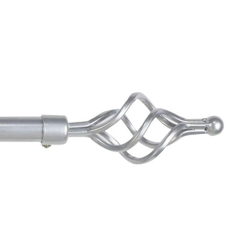 窗帘杆/窗帘支架/窗帘罗马杆/罗马杆/窗帘杆支架白底实物图