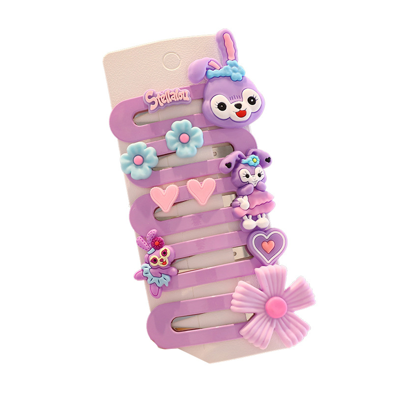 儿童卡通发夹小女孩碎发夹女童网红不伤发头饰可爱宝宝发卡发饰详情图5