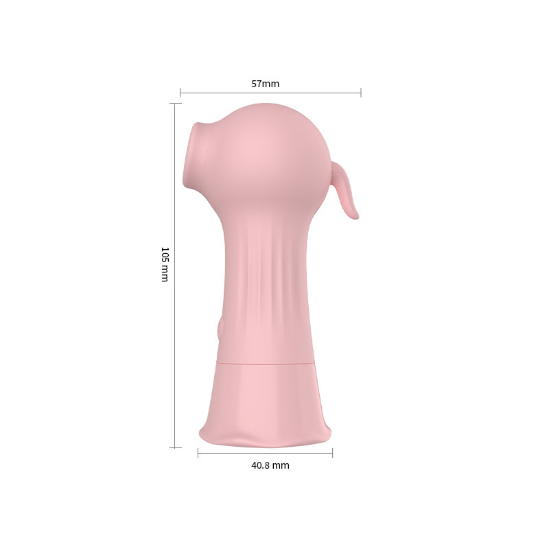 The Pea Shooter Sucking device is a silent female stimulating silicone charging vibration stick and an adult sex toy details Picture