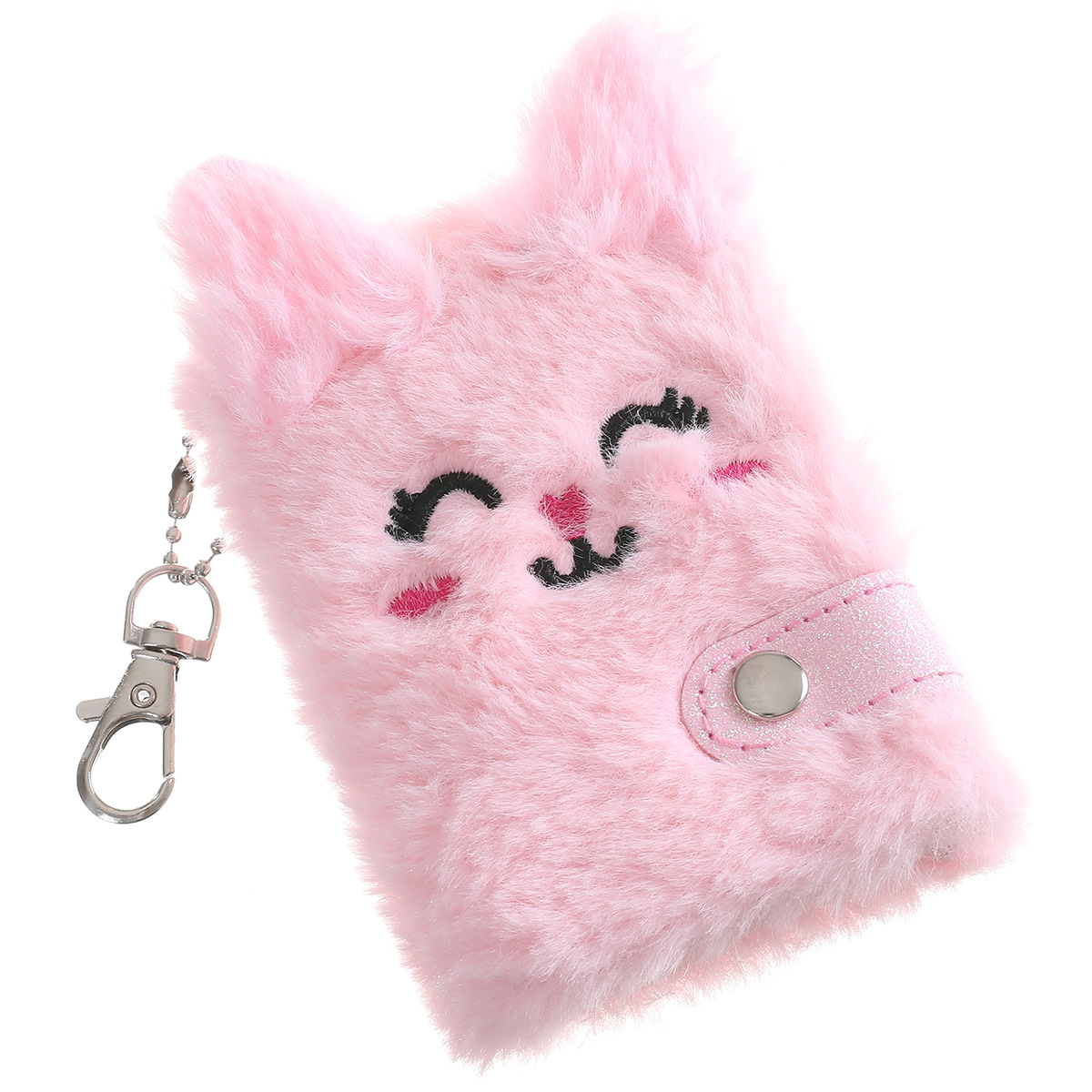 Thousand Yu Culture New Cartoon Plush Handbook Cute Cat Children's Book Bag Pendant Holiday Gift Book Item Picture