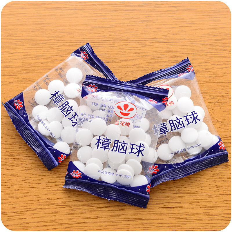 樟脑丸衣柜防霉防虫丸芳香去味驱虫防潮防蛀家用卫生球防蟑螂