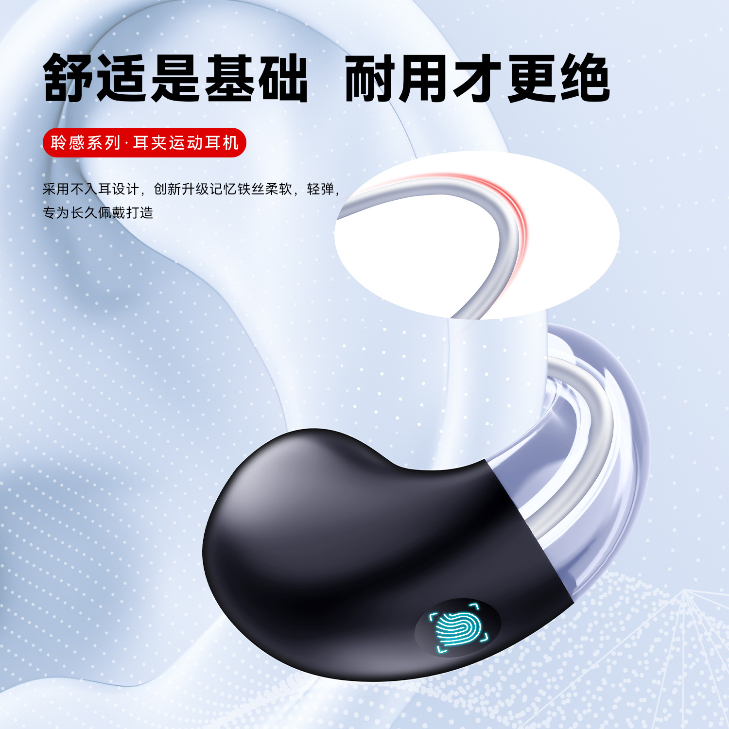 蓝牙耳机实物图
