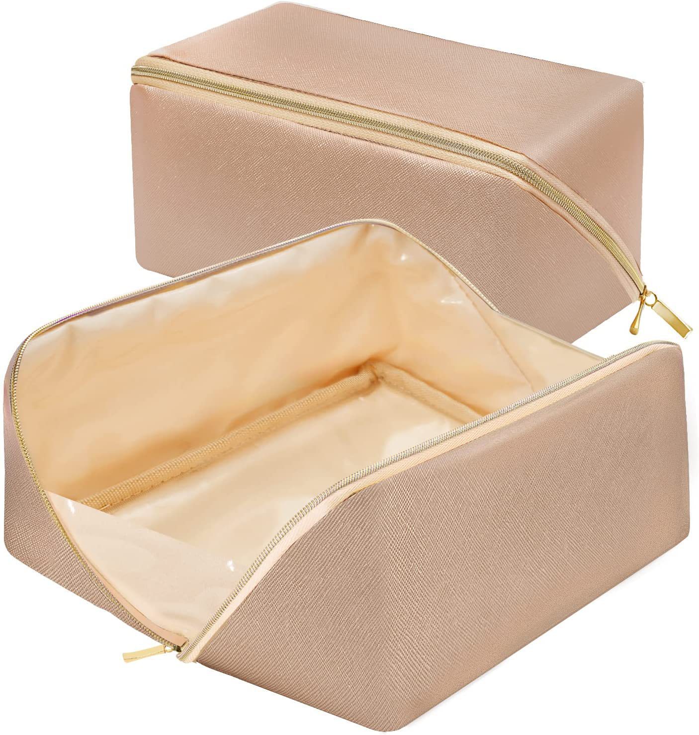 Portable PU makeup bag, waterproof and simple toiletry bag Application Scenario