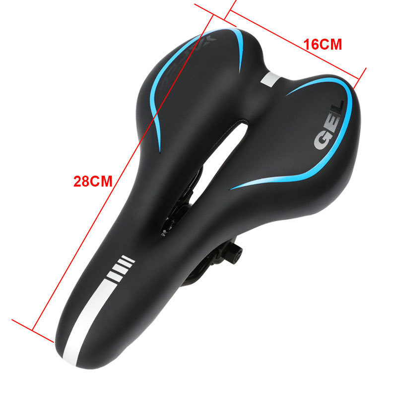 Bike Seat Mountain Bike Seat Comfort Saddle Silicone Seat Cushion Soft Riding Equipment Accessories Item Picture