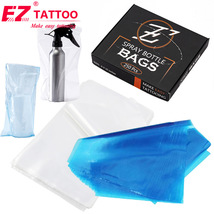 250个/盒 EZ纹身喷瓶袋洗瓶袋冲洗瓶保护袋防护袋蓝色纹身耗材