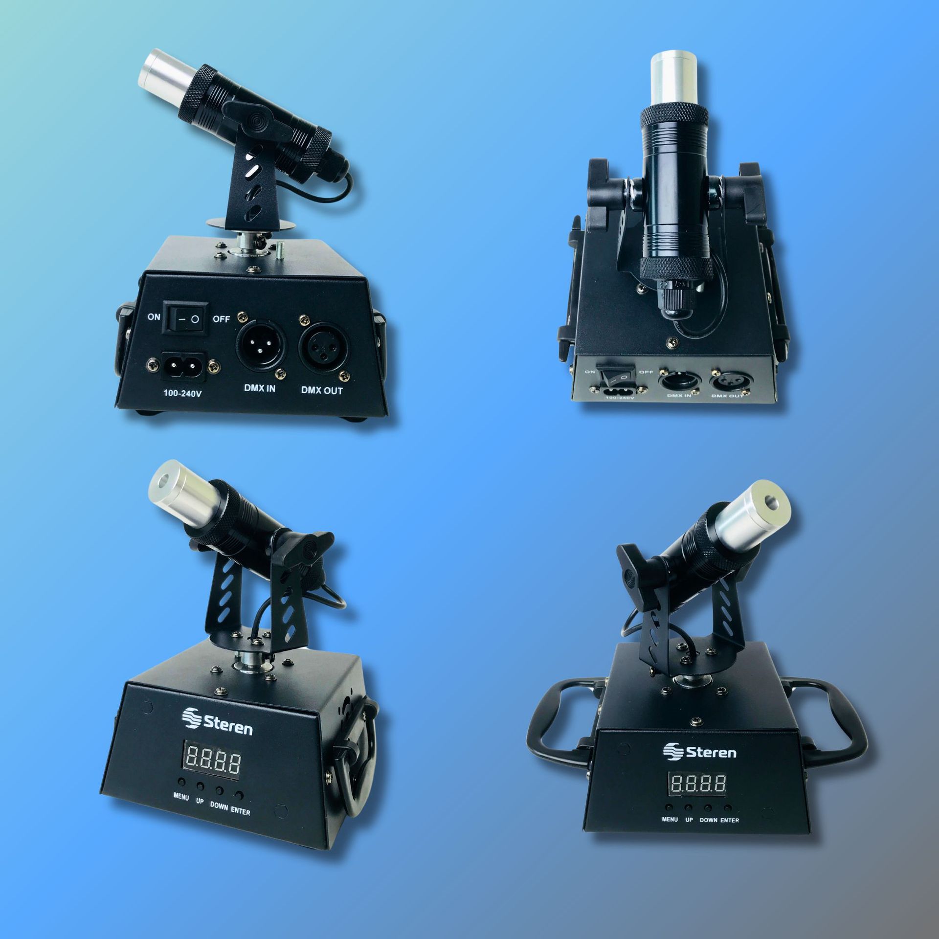 Outdoor Shaking Head Laser Light Ultra Long Range Concert Landmark Red And Green Light Stage Cross Border Beam Shaking Head Light details Picture