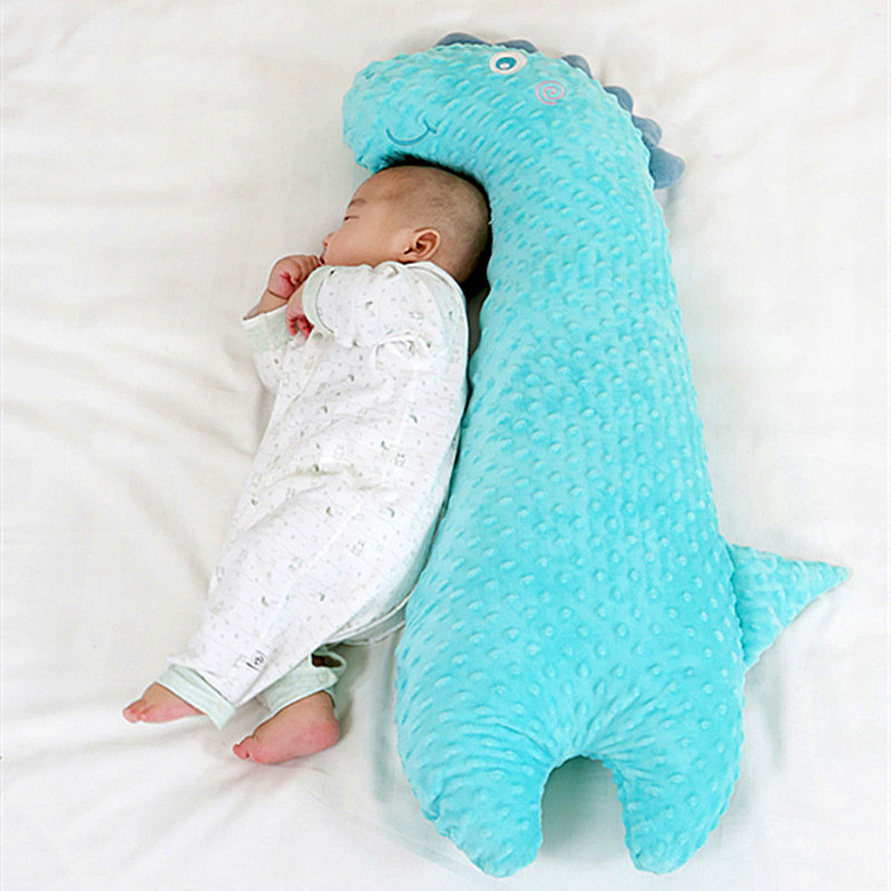 婴儿趴睡排气安抚枕儿童肠胀气毛绒玩具恐龙抱枕睡觉防惊跳飞机抱详情图5