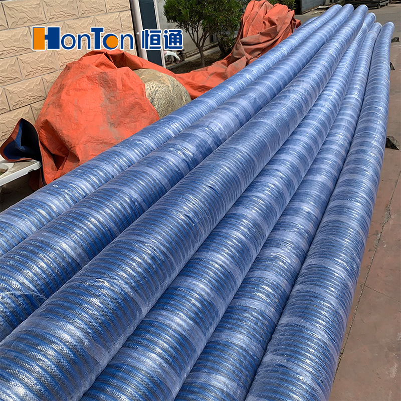 厂家批发pvc塑筋增强软管抗负压吸鱼管排涝泵车抽水管排污吸污管详情图5