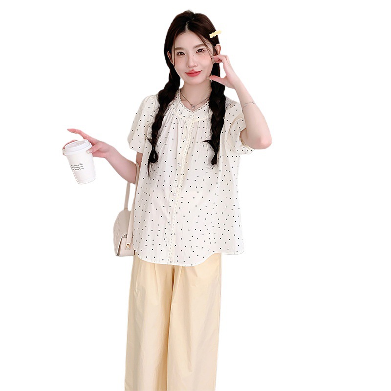 睡衣/月子服白底实物图