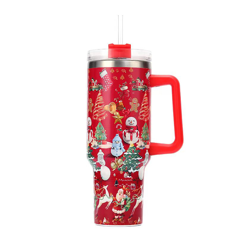 2023 New Stainless Steel Thermos Cup Portable Car Handle Cup Large Capacity 40Oz Car Cup Ice Bully Cup Application Scenario