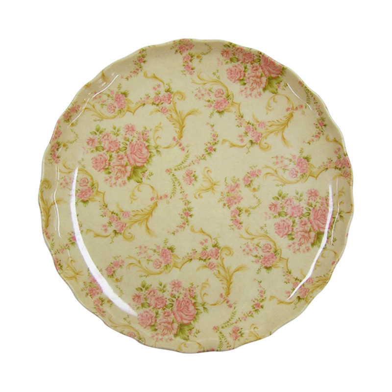 Wave Small Fruit Plate Creative Home Living Room Dry Fruit Snacks Melamine Fruit Plate European Nut Box Dessert Fruit Plate Specification drawing