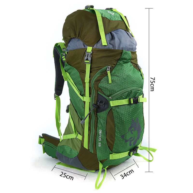 户外包/双肩包/运动包/55L登山包产品图