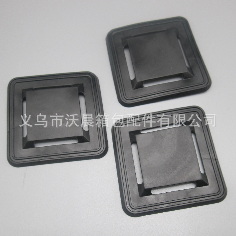 PVC四方巴/1寸分带片/箱包扣产品图