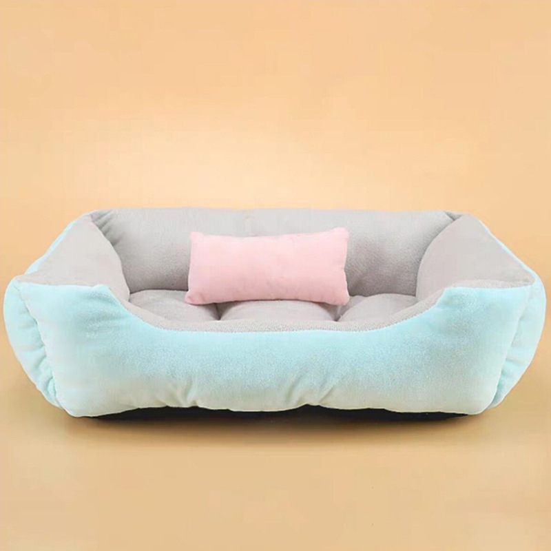 Cat and dog deep sleep plush bed, all-season pet supplies, dog mat, autumn and winter pet bed details Picture