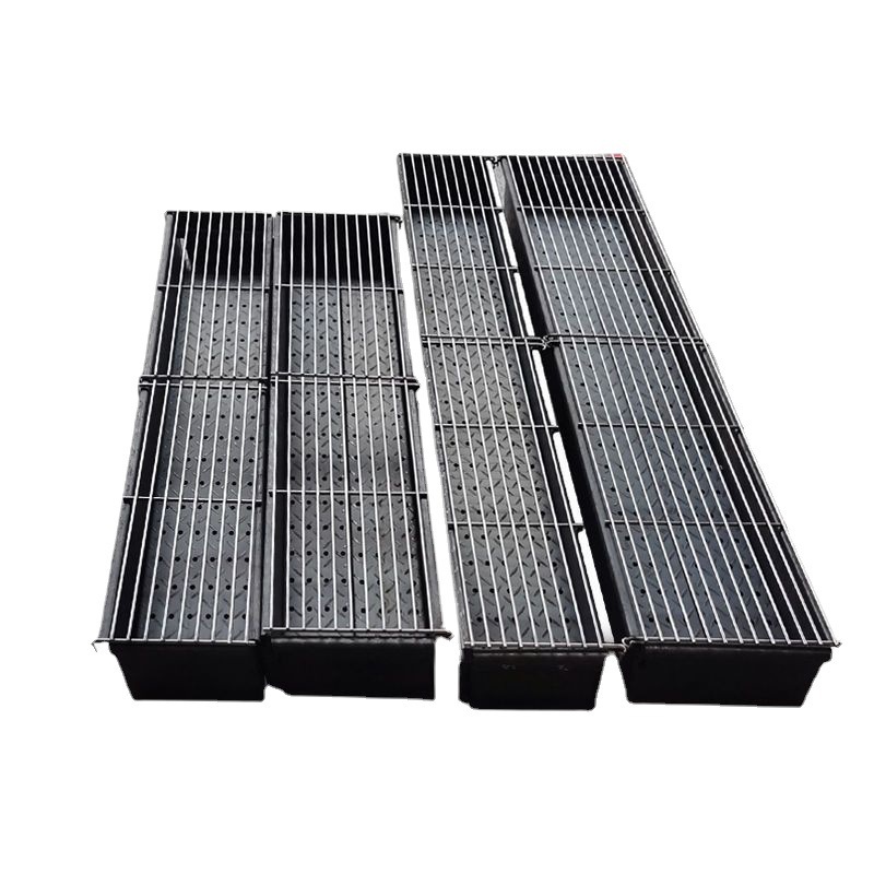 Commercial Charcoal Barbecue Grill Grill Shop Outdoor Thick And Wide Stall Grilled Fish And Mutton Kebabs Old-Fashioned Household details Picture