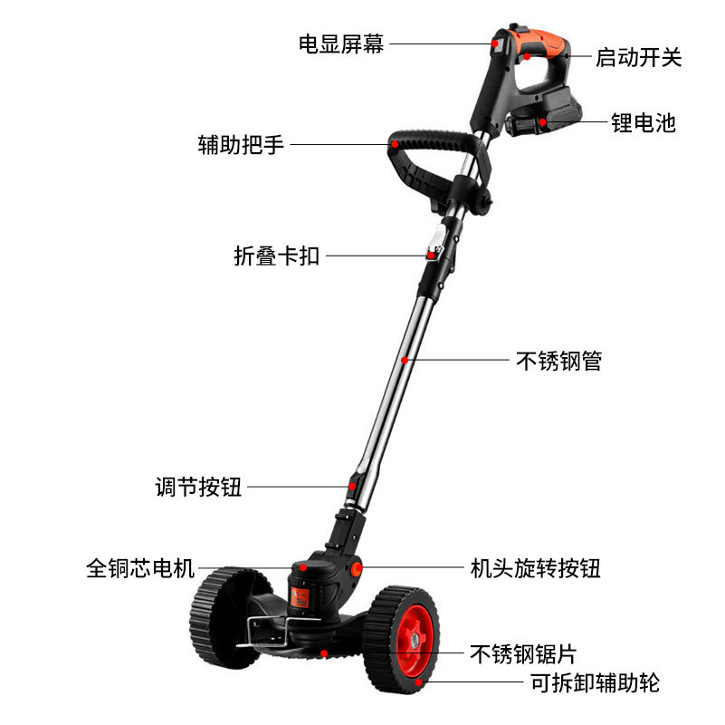 割草机实物图