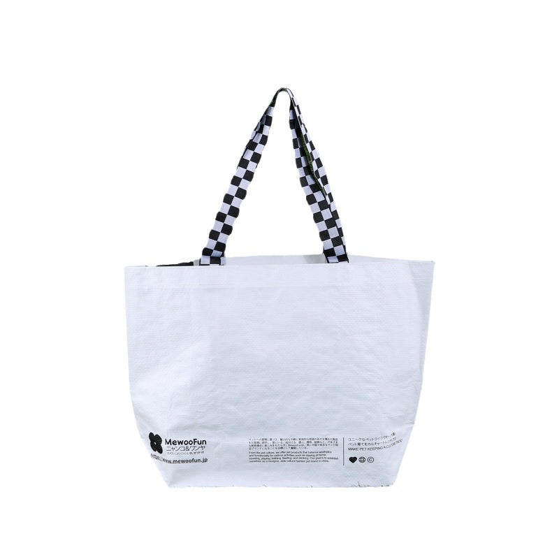 Factory wholesale IKEA bags, large-capacity anti-stain and waterproof storage snake skin bags, shopping gift bags for malls, can be printed Item Picture