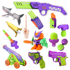 抖音网红爆款玩具套装创意解压3d重力萝卜刀萝卜枪剑批发摆摊夜市菠萝玩具