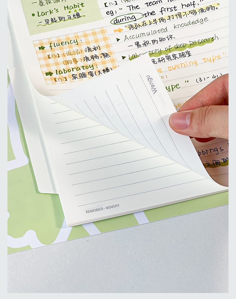 Wengu a5/b5 detachable loose-leaf notebooks for high school students, thickened notebooks for postgraduate entrance examination, junior high school students and primary school students pic 7