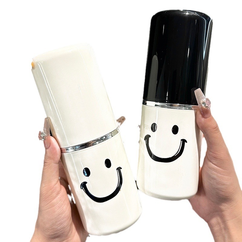 Travel Toiletry Cup Portable Toothbrush Set Mouthwash Cup 3-In-1 Small Toothbrush Cup Dental Jar Dental Storage Box Item Picture