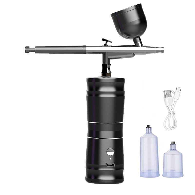 Hot backbend two-speed oxygen injection device, portable water injection device for home and commercial use, nail spray pen, special photo link for regular customers Specification drawing