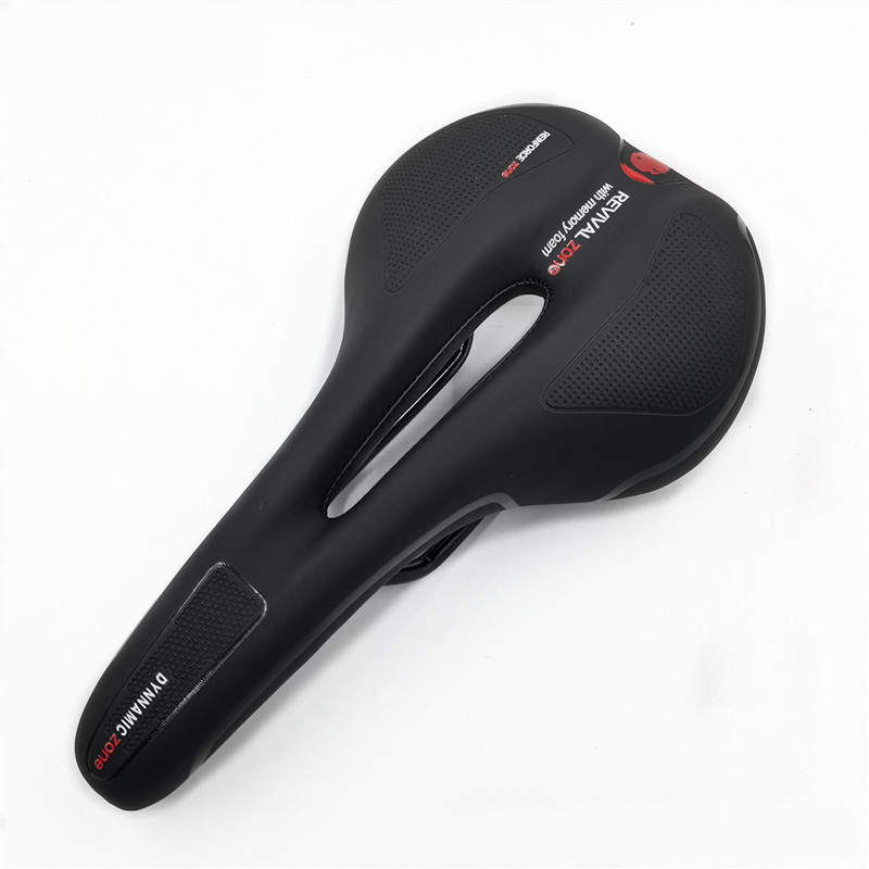 Bicycle seat cushions, mountain bike saddles, seat cushions, shock-absorbing bike seats, soft bike seats, thickened and hollowed-out universal accessories