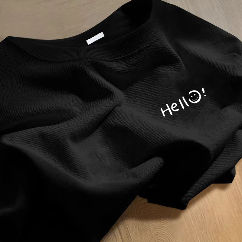 休闲情侣服实物图