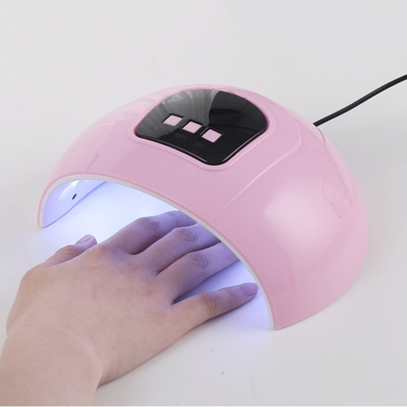 智能感应美甲/粉色美甲机光/45W烤胶指细节图