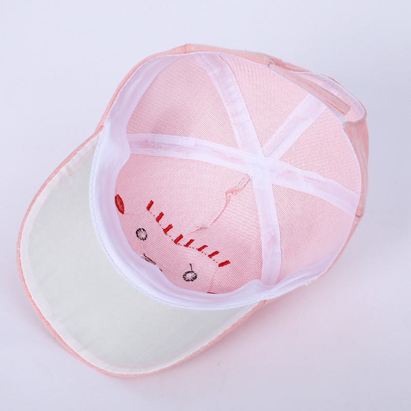 Children's Cap Children's Baseball Cap Children's Cap Spring And Autumn Book New Cap Letter Embroidery Label Cap Baseball Cat Fishing Cartoon Sun Protection Children's Cap Item Picture