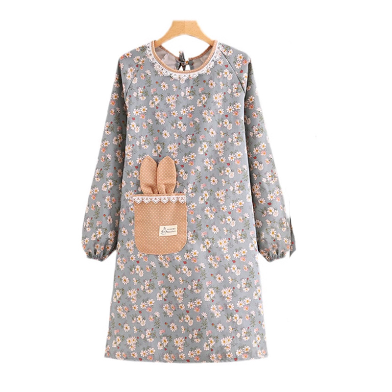 冰袖/围裙/围裙女士无袖公主/围裙女士无袖韩版/劳保用品白底实物图