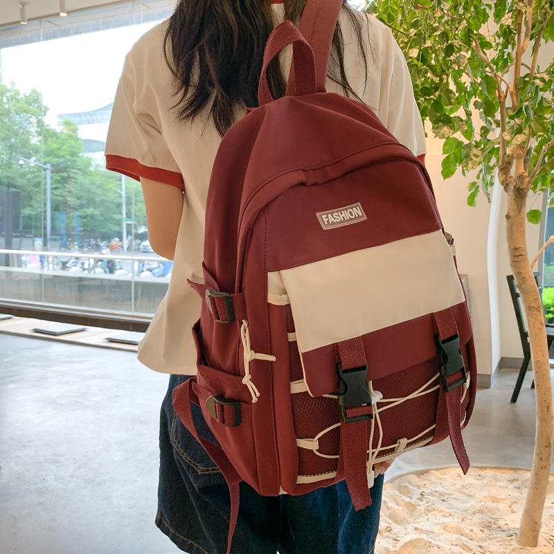 Backpack SchoolBags Backpack INS Nylon cloth School bags Large quantity discount Wholesale customization welcome consulting, ordering! full figure