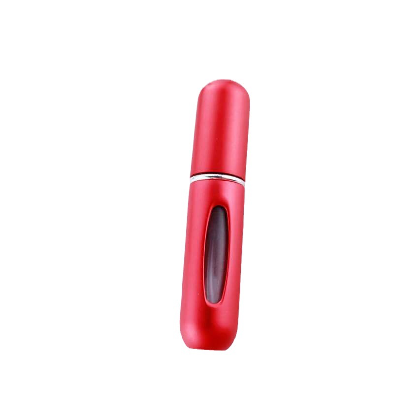 5ml travel perfume dispensed bottle bottom filling mini portable sample spray empty bottle round head self-pumping perfume bottle Item Picture