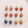 Heat shrinkable resin, strawberry bud necklace, pendant, hairpin, bracelet, resin, diy material wholesale, jewelry and clothing accessories details Picture