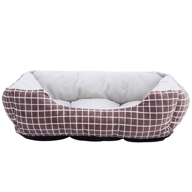 Cat and dog deep sleep plush bed, all-season pet supplies, dog mat, autumn and winter pet bed