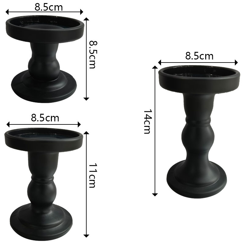 Ins European Vintage Roman Glass Candle Holder Tall Aromatreatment Candle Holder Creative Home Decoration Table Romantic Candle Holder Item Picture
