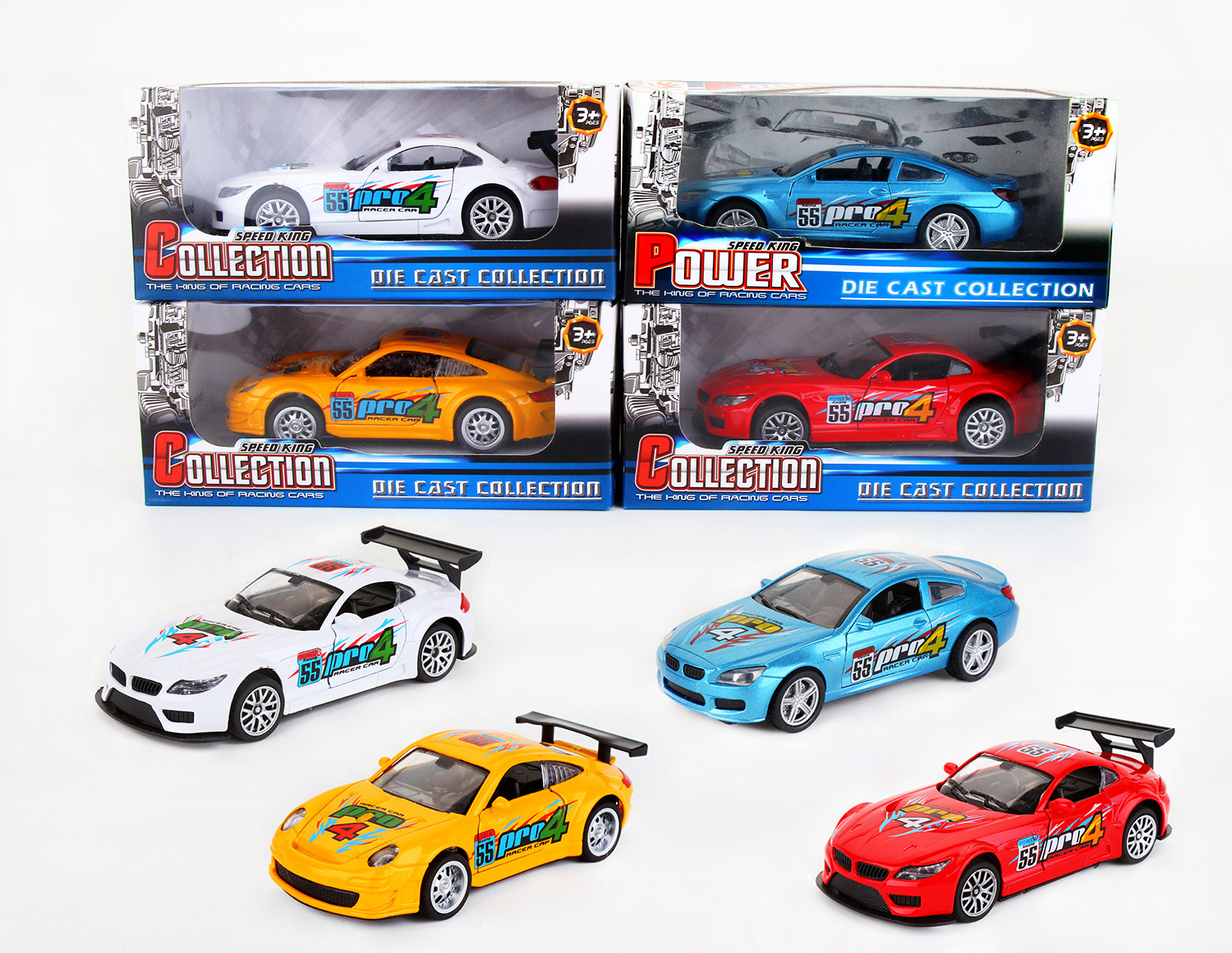 1:32 alloy toy rebound running car with openable door simulation car, light and music alloy model car for boys is selling well Item Picture