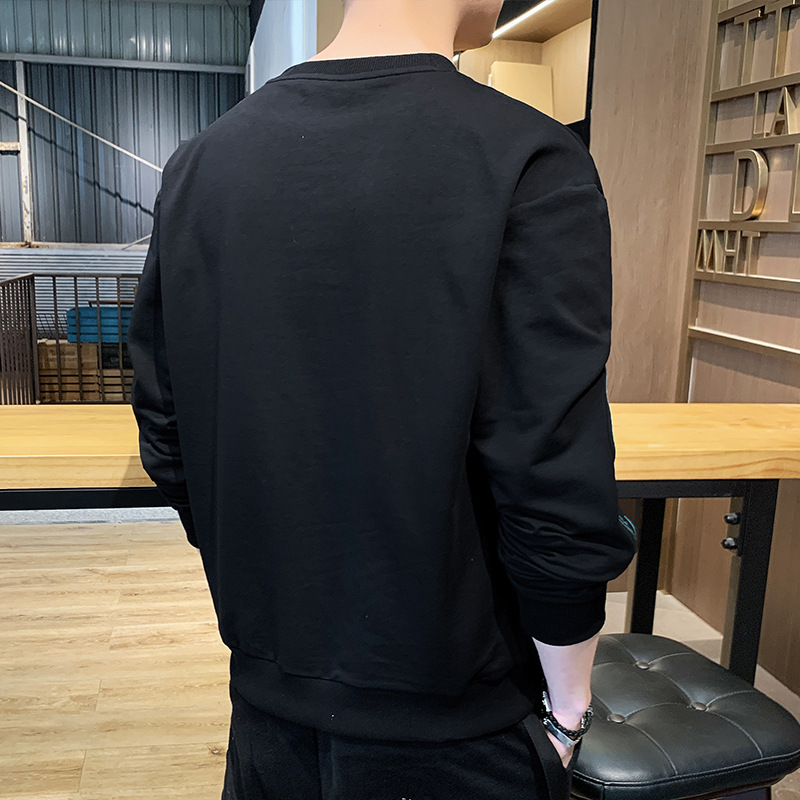 男士卫衣实物图