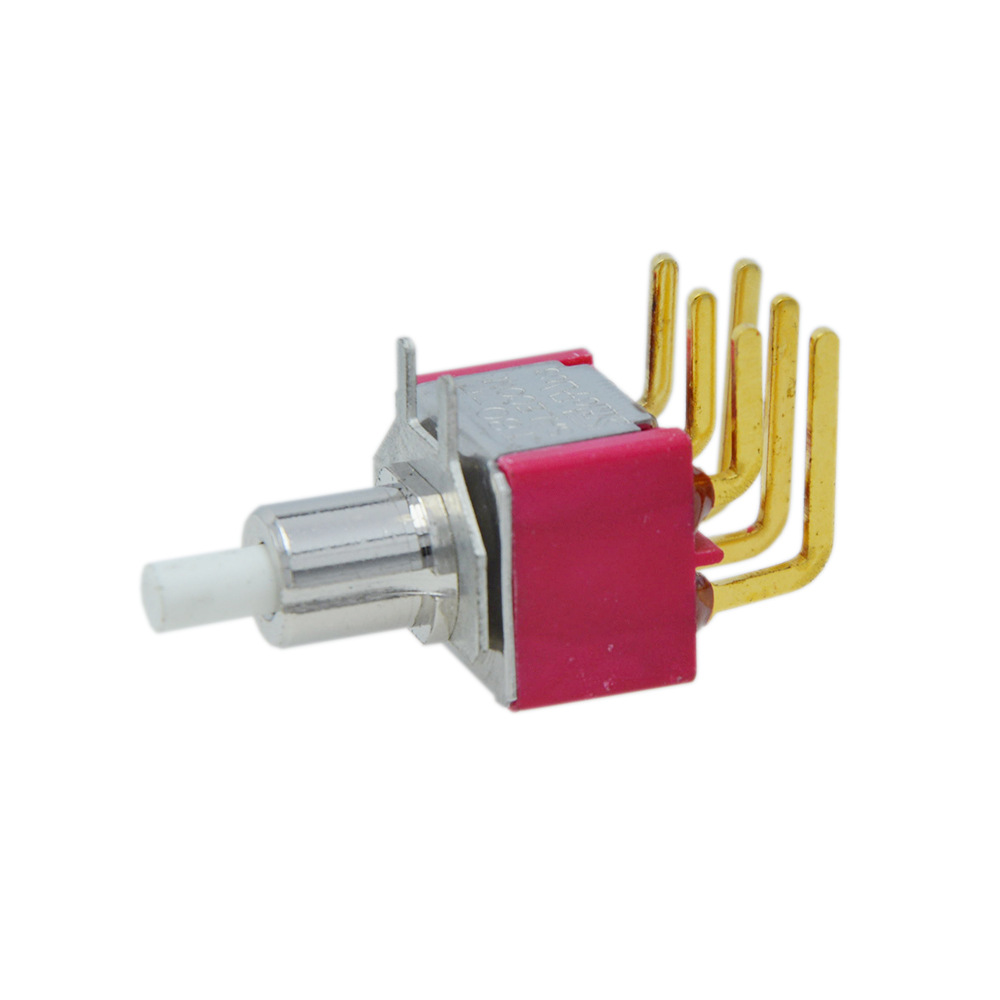 Taiwan SALECOM original factory toggle switch P8702 series reset six-pin two-position side-bent pin details Picture