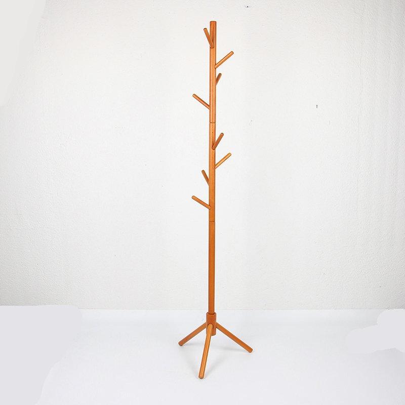 Simple Home Wooden Coat Rack Creative Hangers Living Room Bedroom Floor Storage Rack Manufacturers Hanger Floor Specification drawing