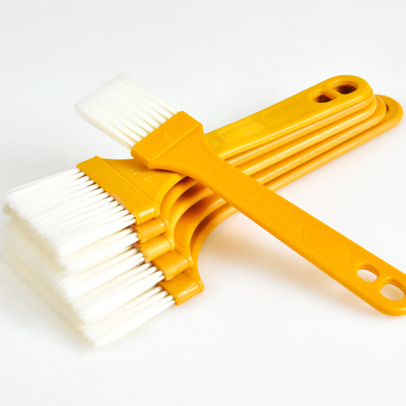 Wholesale Plastic Board Brush Brush Gray Brush Barbecue Brush Plastic Handle Silk Brush Thin Handle Dust Removal Keyboard Brush