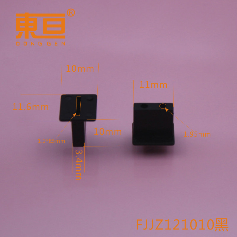 FJJZ121010 Black Aircraft Frame base Fixed-wing aircraft landing gear base Model aircraft accessory Small production details Picture