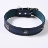 New cross-border skull PU pet collar, large dog neck collar, leather pet collar, adjustable wholesale Specification image