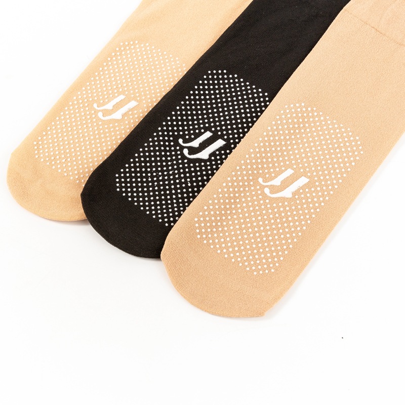 Socks stall a hair massage bottom thickened velvet socks point rubber bottom anti-slip anti-hook silk women's stockings in the tube socks manufacturers wholesale a hair Specification drawing