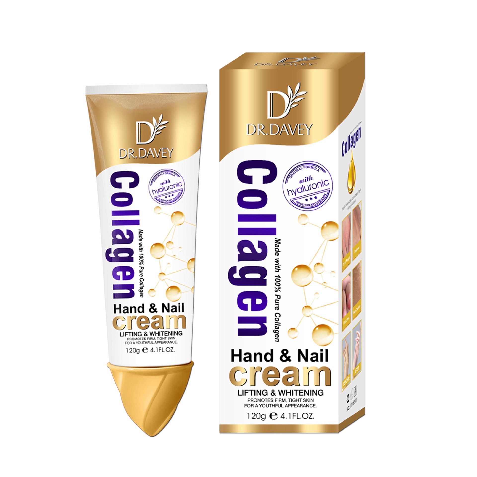 DR.DAVEY Collagen Hand Cream Application Scenario