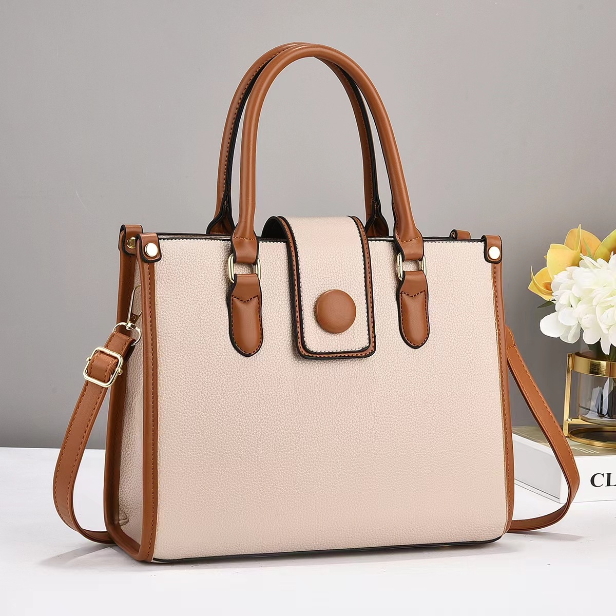Factory Foreign Trade Direct Mail 2024 Shoulder Bag Summer Style Atmospheric Crossbody New Large Capacity Fashion Simple Fashion Women's Bag