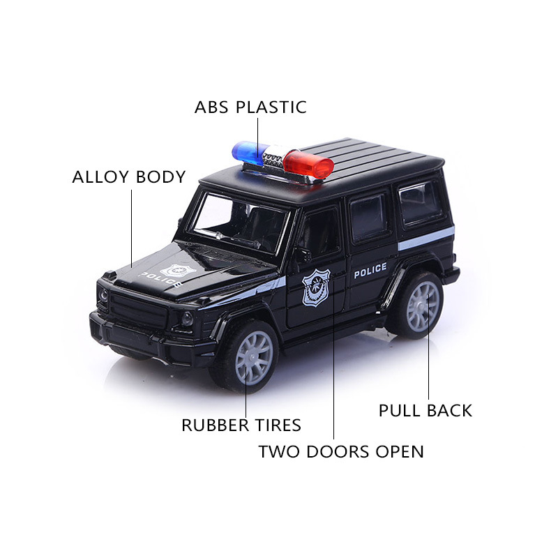 Cake baking 1:32 alloy off road police car series huong car niños juguete coche de pendulo modelo de coche details Picture