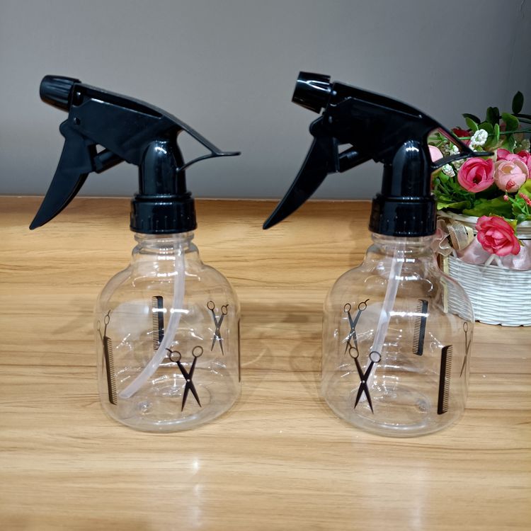 【 Zone 3-9 】 Scissors Spray Bottle 350 per box, hair care water spray bottle, spray bottle, transparent makeup press type, hair salon scissors spray bottle manufacturer, wholesale supply