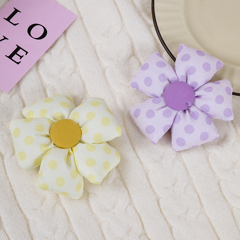 2022 New Dot Dot Dot Box Flower Five-Piece Headwear Accessories Diy Hair Accessories Mobile Phone Shell Accessories Specification drawing
