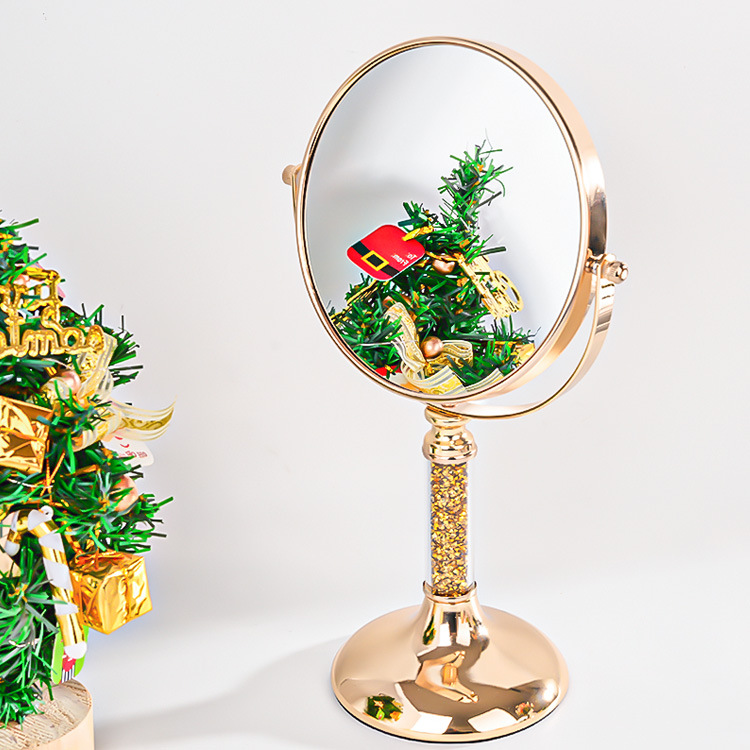 镜子/美容镜塑料/梳子镜子/可折叠化妆镜/软镜子细节图