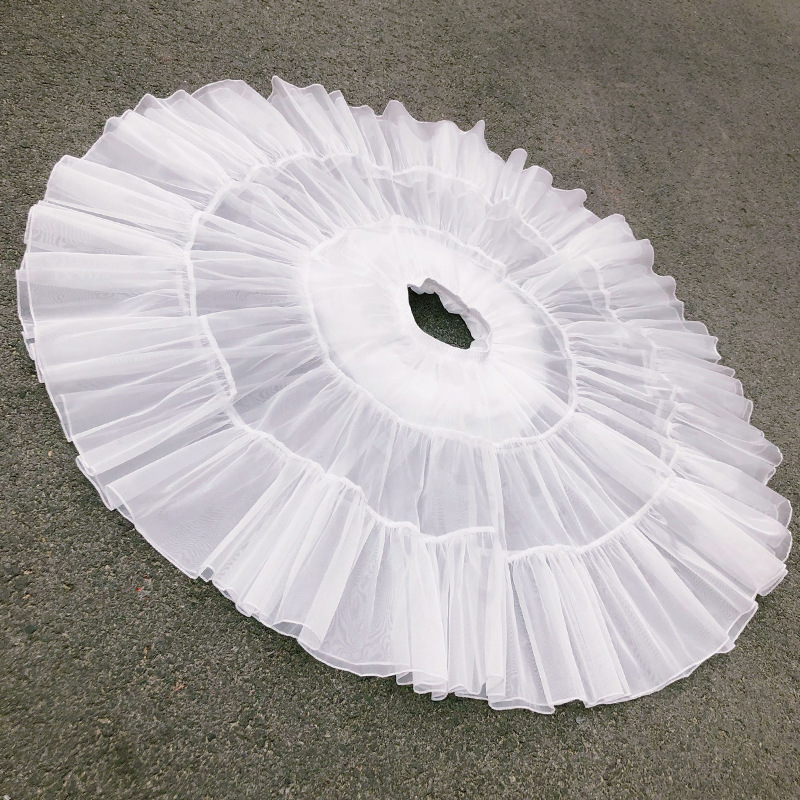 Skirt lolita boneless soft yarn daily support medium length Lolita petticoat 60cm own factory quality is excellent price Application Scenario